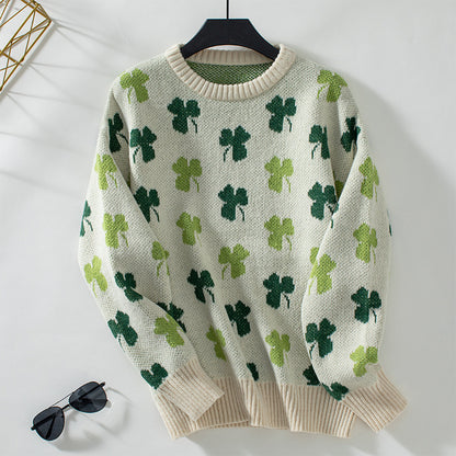 Clover Jacquard Sweater