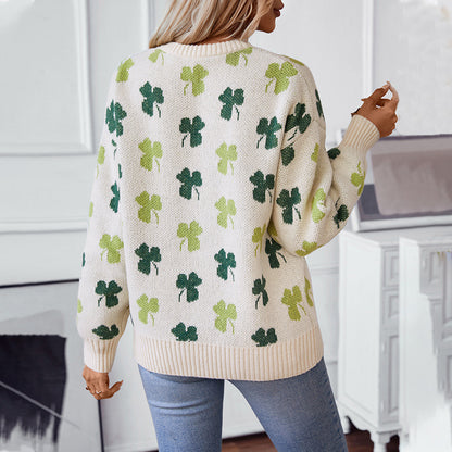 Clover Jacquard Sweater