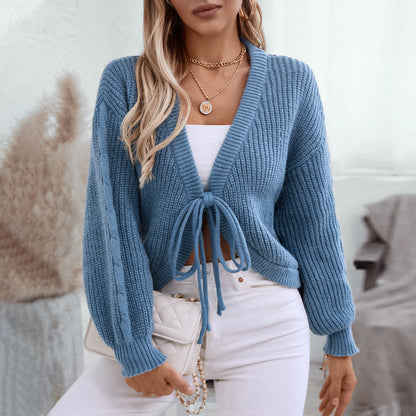 V-Neck Loose Sweater