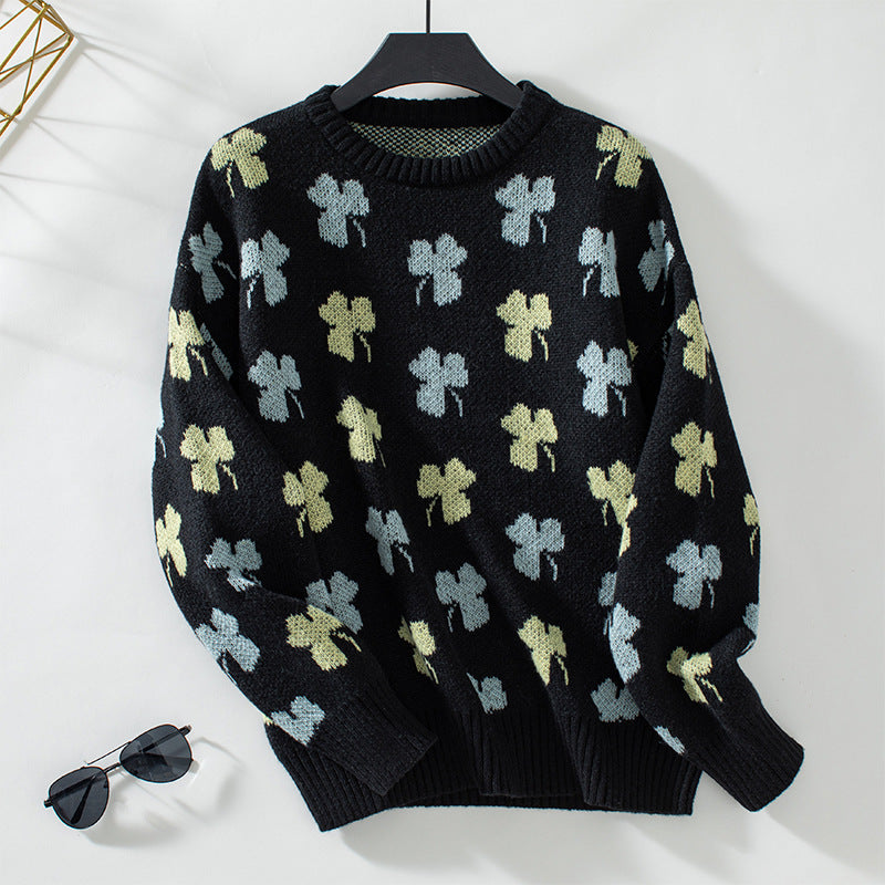 Clover Jacquard Sweater