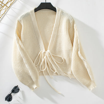 V-Neck Loose Sweater