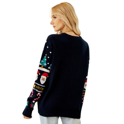 Christmas Tree Snowman Sweater