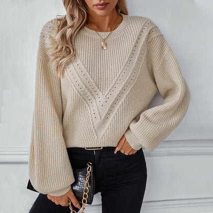 Casual Round Neck Sweater