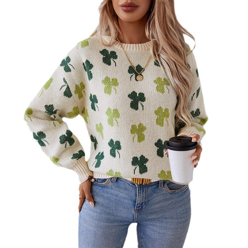 Clover Jacquard Sweater