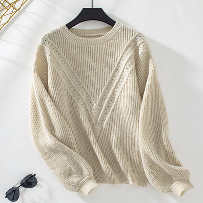 Casual Round Neck Sweater