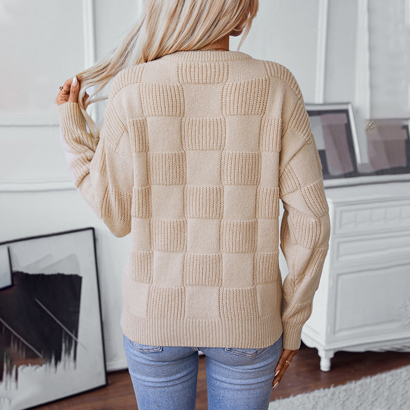 Loose Round Neck Sweater