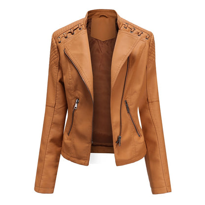 Slim Leather Motorcycle Jacket