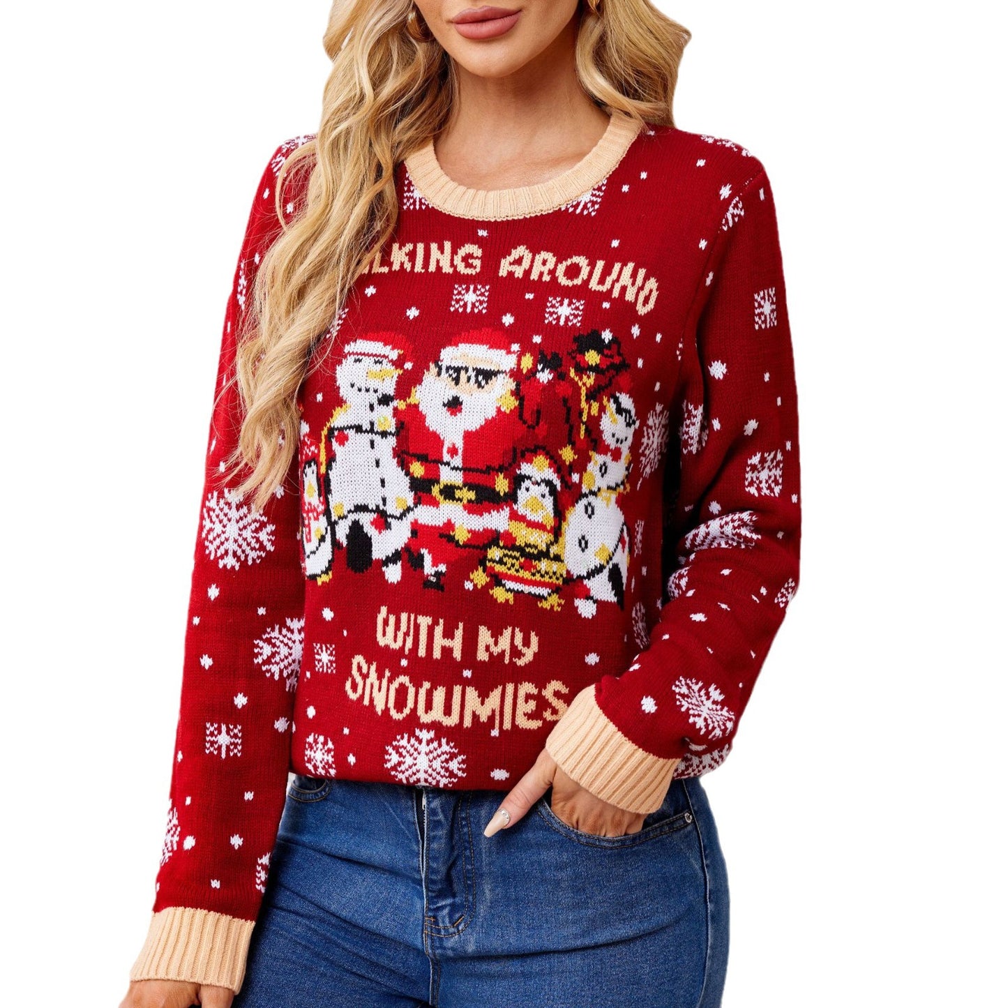 Christmas Snowflake Sweater