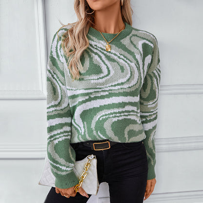 Abstract Pattern Sweater