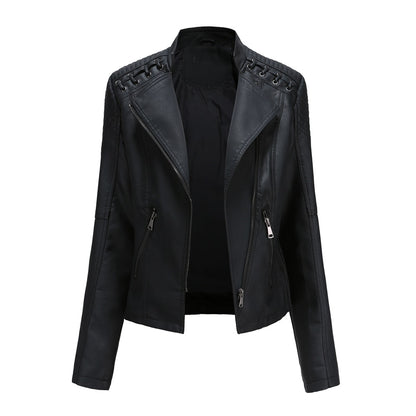 Slim Leather Motorcycle Jacket