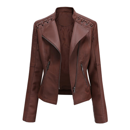 Slim Leather Motorcycle Jacket