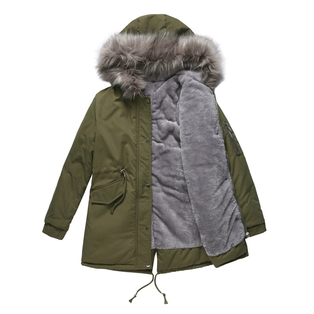 Hooded Warm Padded Jacket