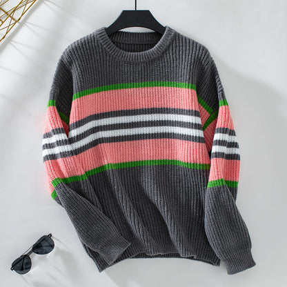 Rainbow Knit Sweater