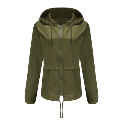 Lightweight Mesh Hooded Windbreaker