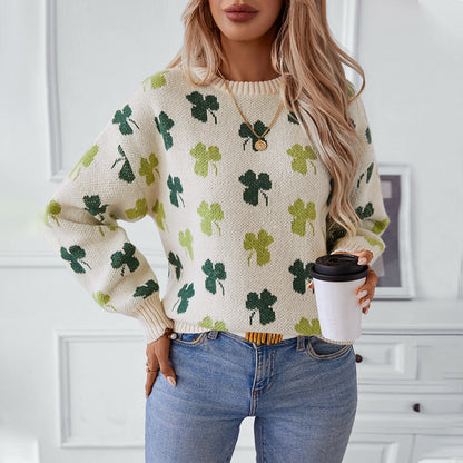 Clover Jacquard Sweater