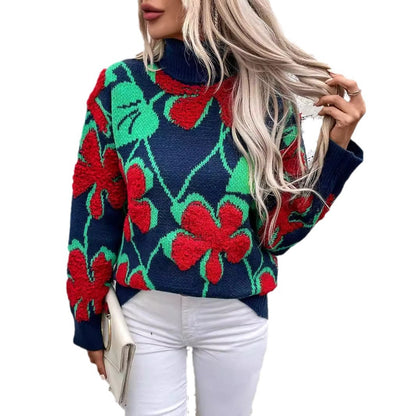 Floral  knit Top