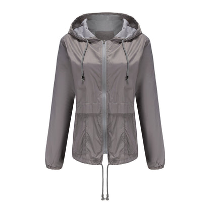 Lightweight Mesh Hooded Windbreaker