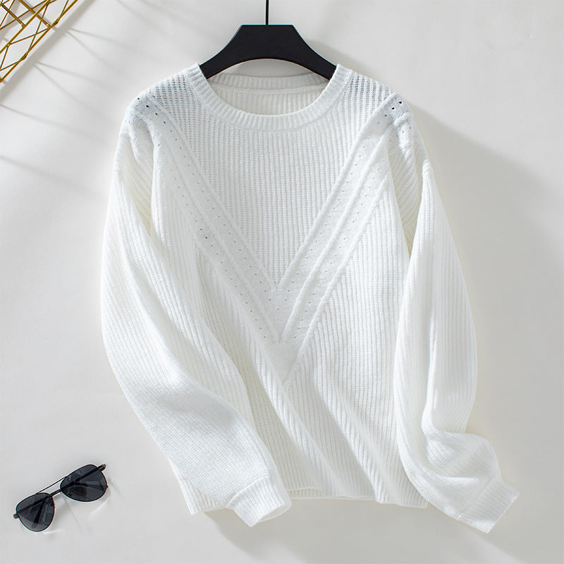 Casual Round Neck Sweater