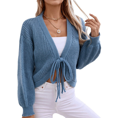 V-Neck Loose Sweater