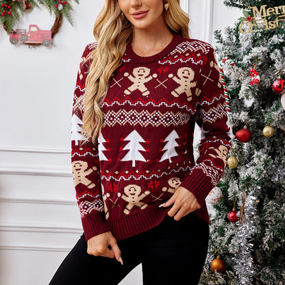 Gingerbread Man Jacquard Sweater