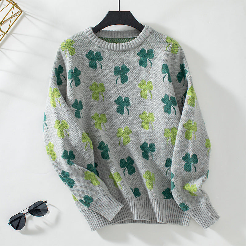 Clover Jacquard Sweater