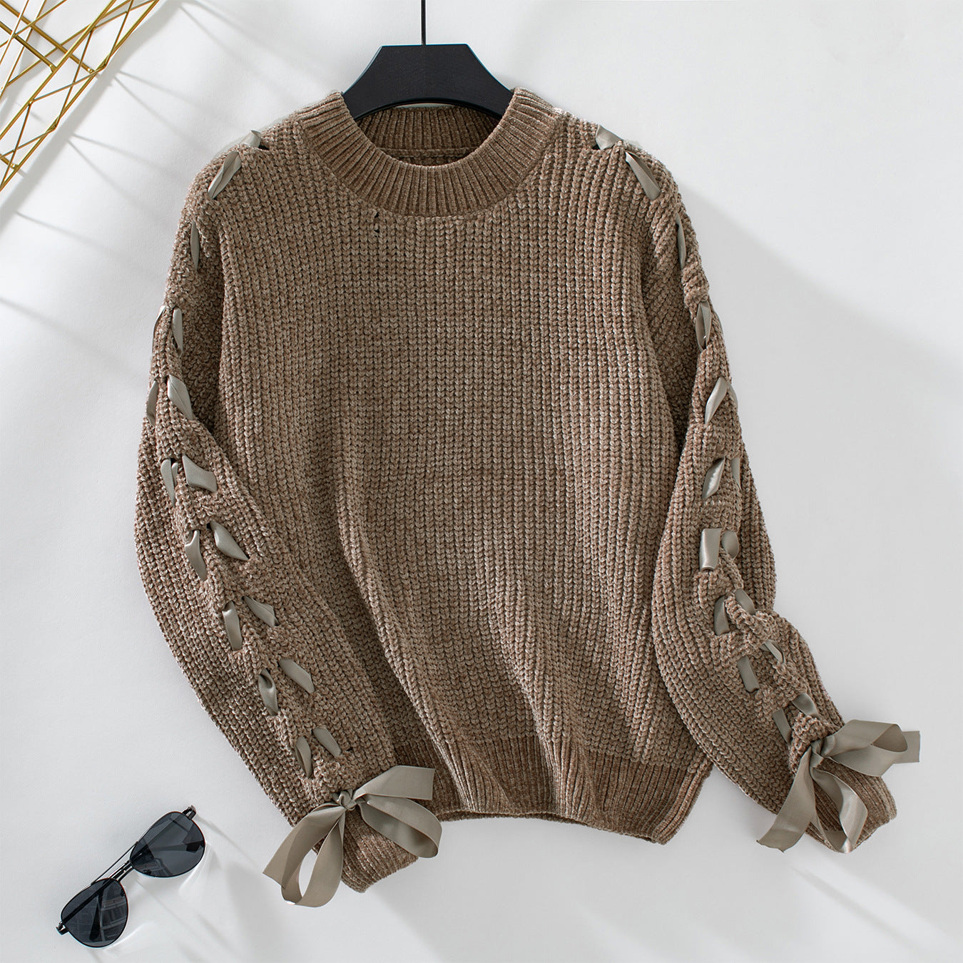 Tie Bow Pullover Knit