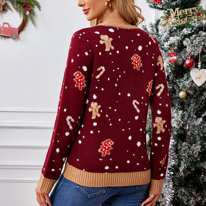 Gingerbread Man Christmas Sweater