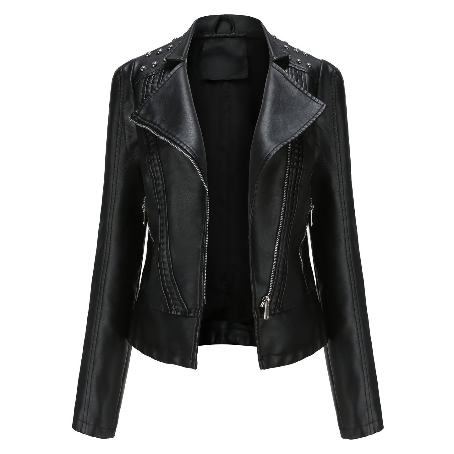 Beaded Biker Jacket