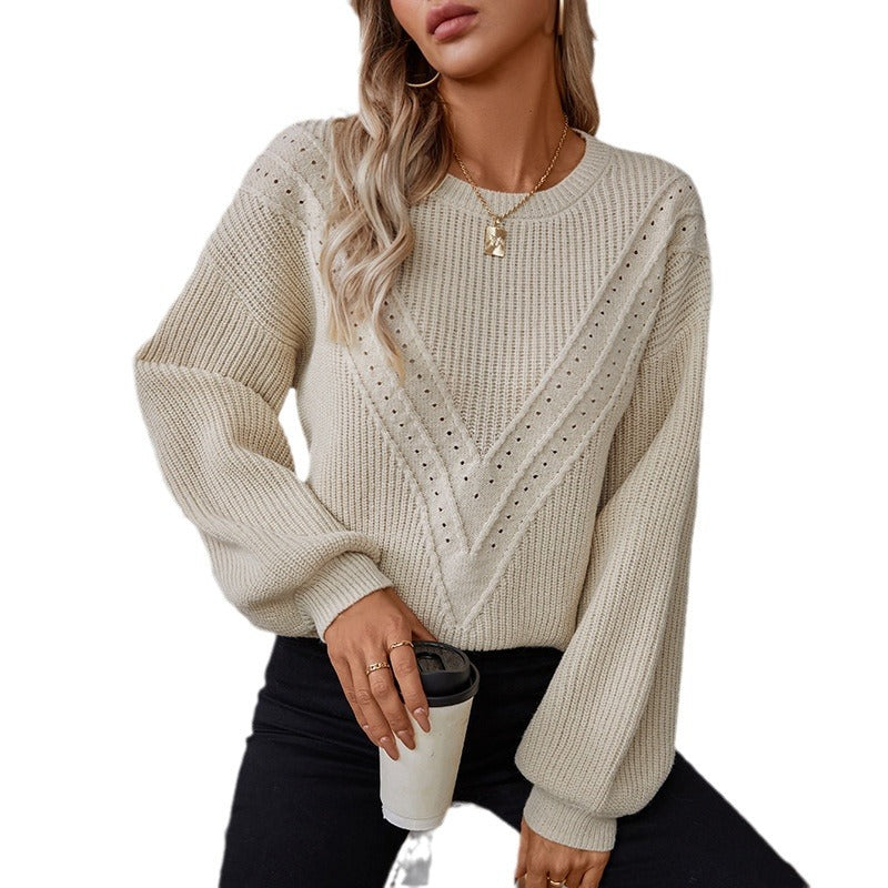 Casual Round Neck Sweater