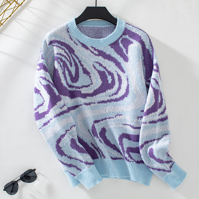 Abstract Pattern Sweater