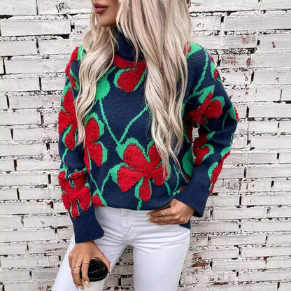 Floral  knit Top